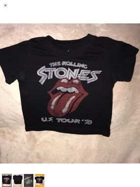 The Rolling Stones Black Band 18 months Tee